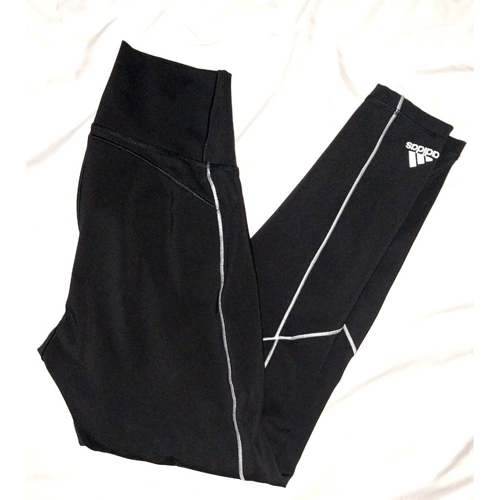 Adidas Women's Primegreen High Rise 7/8 Leggings Black Medium